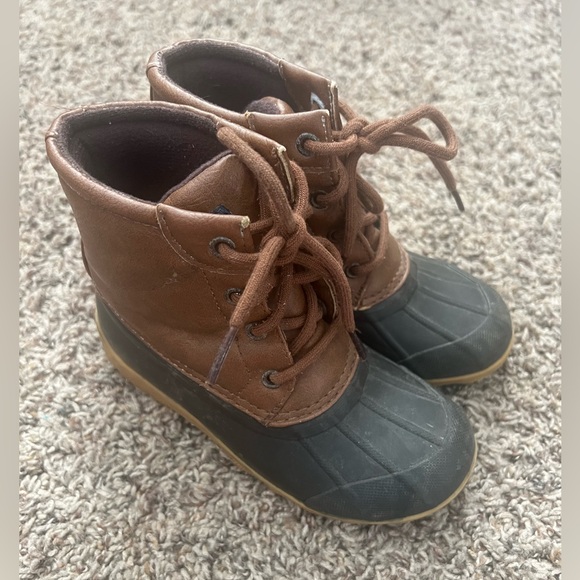 Sperry Kids Toddlers Port Duck Boot Size 12M - Picture 5 of 5